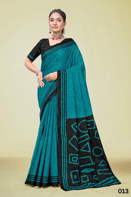 Lakhani cotton printed surat wholesale saree shop